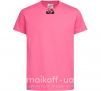 Детская футболка Cat rider Ярко-розовый фото