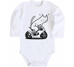 Детский боди Cat rider