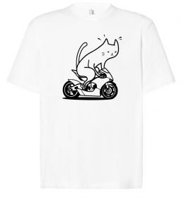 Футболка Оверсайз Cat rider