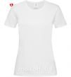Женская футболка Girl heart Белый фото