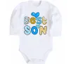 Детский боди Best son Белый фото