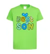 Детская футболка Best son Лаймовый фото