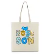 Еко-сумка Best son Бежевий фото