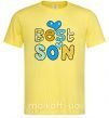 Чоловіча футболка Best son Лимонний фото