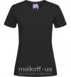 Женская футболка Наруто ножі Черный фото