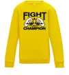 Дитячий світшот FIGHT LIKE A CHAMPION Сонячно жовтий Дитячий світшот FIGHT LIKE A CHAMPION Сонячно жовтий фото