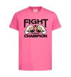 Дитяча футболка FIGHT LIKE A CHAMPION Яскраво-рожевий фото