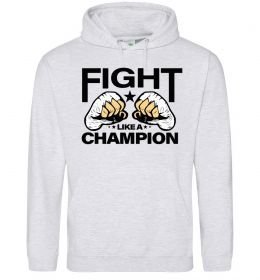 Чоловіча толстовка (худі) FIGHT LIKE A CHAMPION