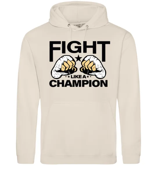 Чоловіча толстовка (худі) FIGHT LIKE A CHAMPION Таш фото