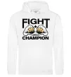 Жіноча толстовка (худі) FIGHT LIKE A CHAMPION Білий Жіноча толстовка (худі) FIGHT LIKE A CHAMPION Білий фото