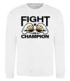 Свитшот FIGHT LIKE A CHAMPION Белый фото