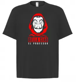 Футболка Оверсайз Паперовий дім професор Білий фото