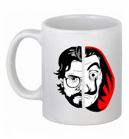 Чашка керамическая Паперовий дім професор Сальва Чашка керамическая Паперовий дім професор Сальва