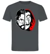 Чоловіча футболка Паперовий дім професор Сальва Графіт фото