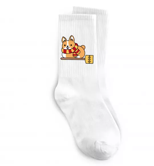 Носки Corgi potter gryffindor Белый фото