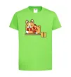 Дитяча футболка Corgi potter gryffindor Лаймовий фото