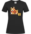 Жіноча футболка Corgi potter gryffindor Чорний Жіноча футболка Corgi potter gryffindor Чорний фото