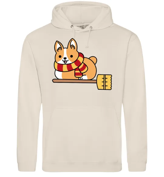 Мужская толстовка (худи) Corgi potter gryffindor Таш фото