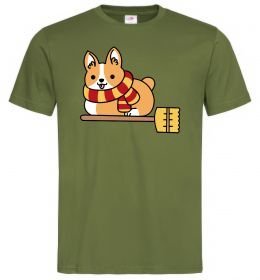 Мужская футболка Corgi potter gryffindor