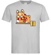 Мужская футболка Corgi potter gryffindor Серый фото