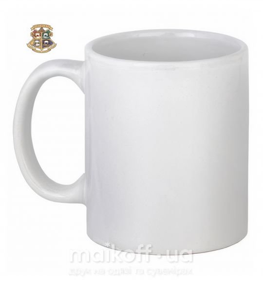 Чашка керамічна Pawgwarts Гарри Поттер Білий фото