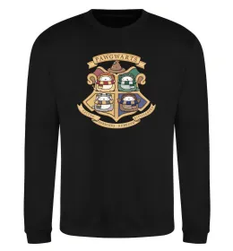 Свитшот Pawgwarts Гаррі Поттер Черный фото