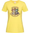 Жіноча футболка Pawgwarts Гаррі Поттер Лимонний фото