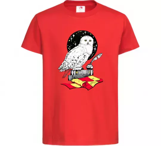 Детская футболка Букля Гаррі Поттер Красный фото