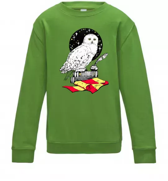 Детский Свитшот Букля Гаррі Поттер Лаймовый фото