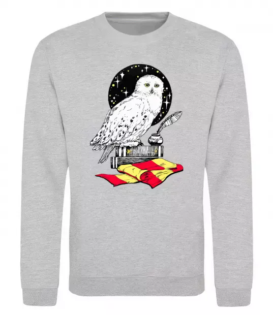 Світшот Букля Гаррі Поттер Сірий меланж фото