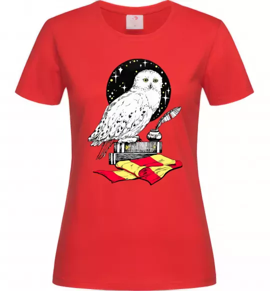 Жіноча футболка Букля Гаррі Поттер Червоний фото