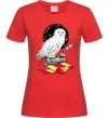 Жіноча футболка Букля Гаррі Поттер Червоний Жіноча футболка Букля Гаррі Поттер Червоний фото