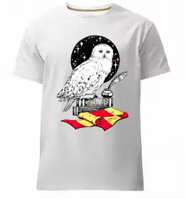 Мужская премиум футболка Golden Snitch Белый фото