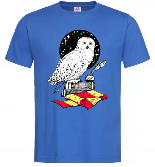 Чоловіча футболка Букля Гаррі Поттер Яскраво-синій фото