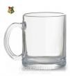Чашка стеклянная Хогвартс герб Прозрачный фото