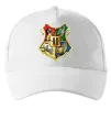 Кепка Хогвартс герб Белый фото