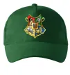 Кепка Хогвартс герб Темно-зеленый фото