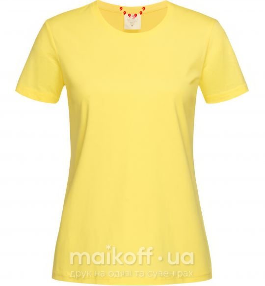 Жіноча футболка Метки Учиха Лимонний фото