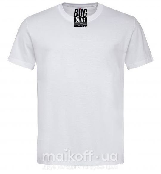 Мужская футболка Bug hanter мужская белая L Белый фото