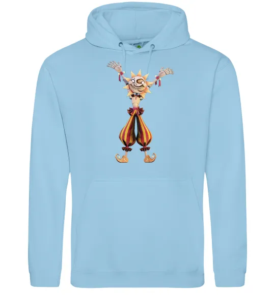 Чоловіча толстовка (худі) Five Nights at Freddys Sun Блакитний фото