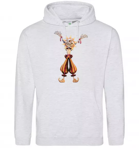 Жіноча толстовка (худі) Five Nights at Freddys Sun Сірий меланж фото