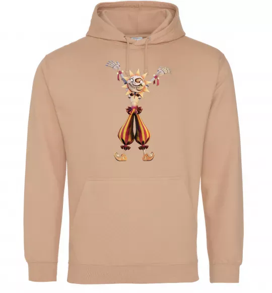 Жіноча толстовка (худі) Five Nights at Freddys Sun Пісочний фото