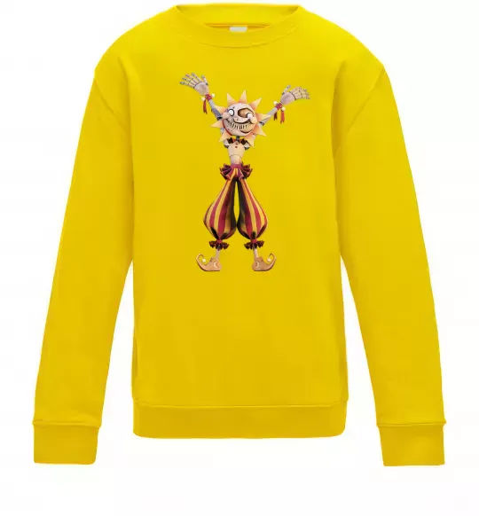 Детский Свитшот Five Nights at Freddys Sun Солнечно желтый фото