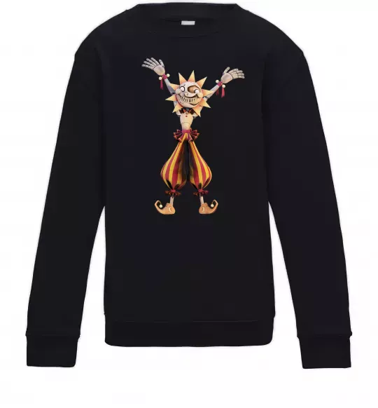 Детский Свитшот Five Nights at Freddys Sun Черный фото