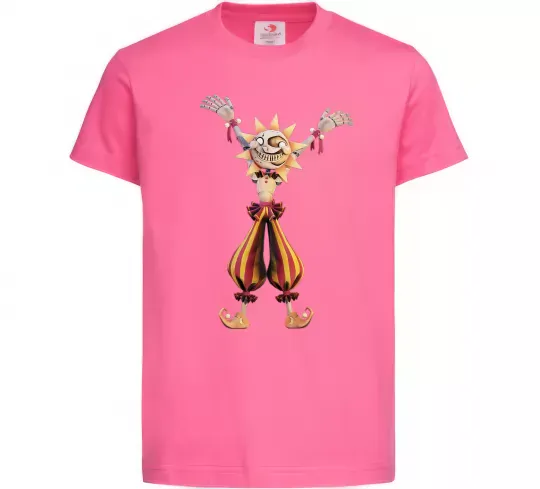 Дитяча футболка Five Nights at Freddys Sun Яскраво-рожевий фото