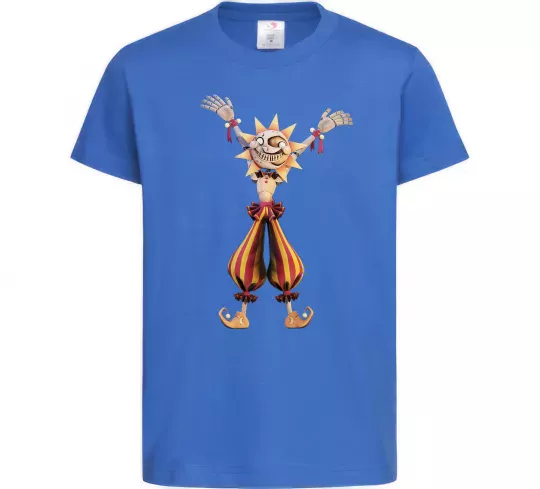 Дитяча футболка Five Nights at Freddys Sun Яскраво-синій фото