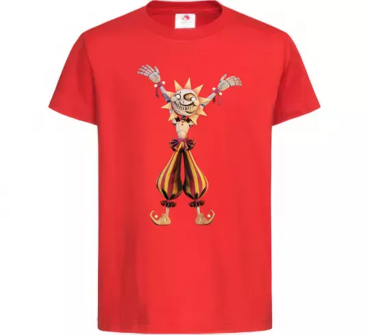 Дитяча футболка Five Nights at Freddys Sun Червоний фото