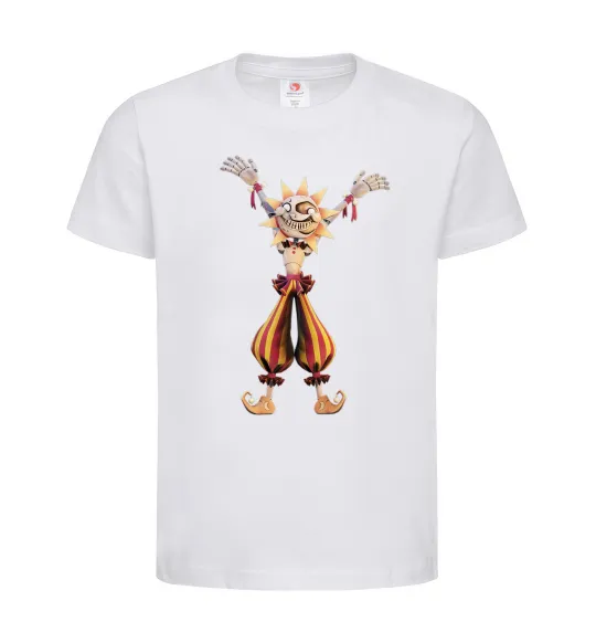 Дитяча футболка Five Nights at Freddys Sun Білий фото