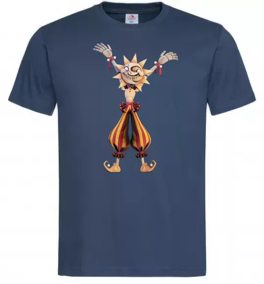 Мужская футболка Five Nights at Freddys Sun Темно-синий фото