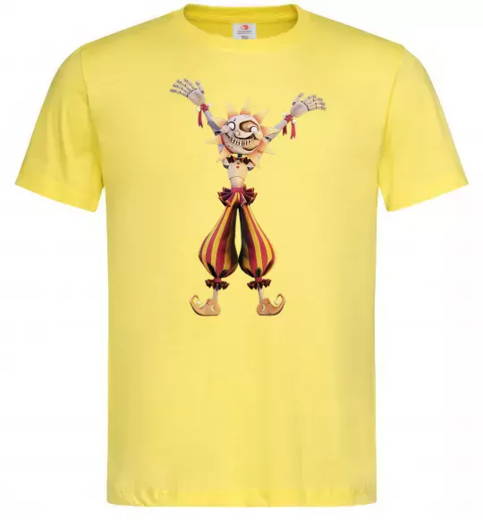 Мужская футболка Five Nights at Freddys Sun Лимонный фото